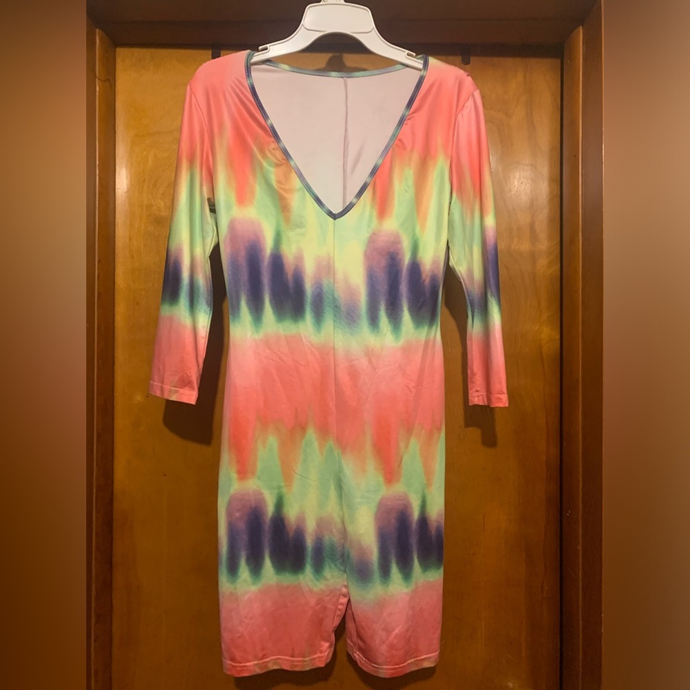 Colorful Tie-Dye Jumpsuit